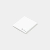 オーダーメイド ホワイトスクリプト付箋 ポストイット (アングル)