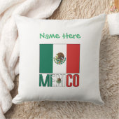 オーダーメイド メキシコの旗 クッション (ブランケット)