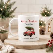 オーダーメイド メリークリスマス おじいちゃん マグカップ