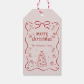 オーダーメイド メリークリスマス ギフトタグ (裏面)