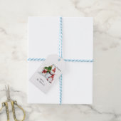オーダーメイド メリークリスマス グノーム 雪だるま ギフトタグ (より糸付き)