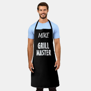 オーダーメイド メンズ 父の日 グリルマスター BBQ エプロン