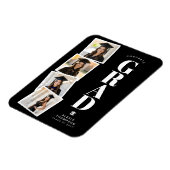 オーダーメイド モダンスクール・カレッジ卒業 マグネット (左側)