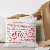 オーダーメイド モダン エレガント 名前＆日付 カップル ギフト クッション