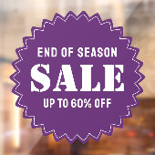 オーダーメイド モダン ビジネス ストア セール ウィンドウサイン (シート2)