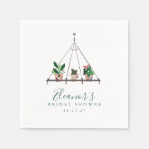 オーダーメイド モダン ボヘミア プランツ ブライダルシャワー