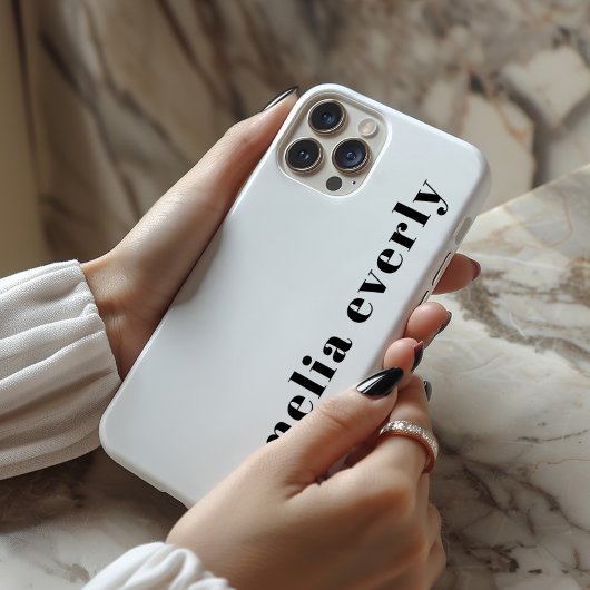 オーダーメイド モダン モノクロ Case-Mate iPhoneケース
