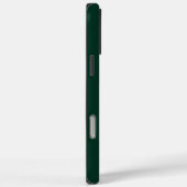 オーダーメイド モダン モノグラム フォレストグリーン Case-Mate iPhoneケース (裏面 / 右)