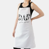 オーダーメイド モダンDAD ホワイトエプロン エプロン (インサイチュ)