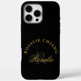オーダーメイド モノグラム デザイン カスタム 名前 iPhone 16 PRO MAXケース