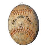  オーダーメイド モノグラム ビンテージ 野球  ダーツボード (正面右)