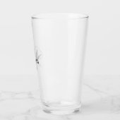 オーダーメイド モノグラム+名前 パープル タンブラーグラス (左)
