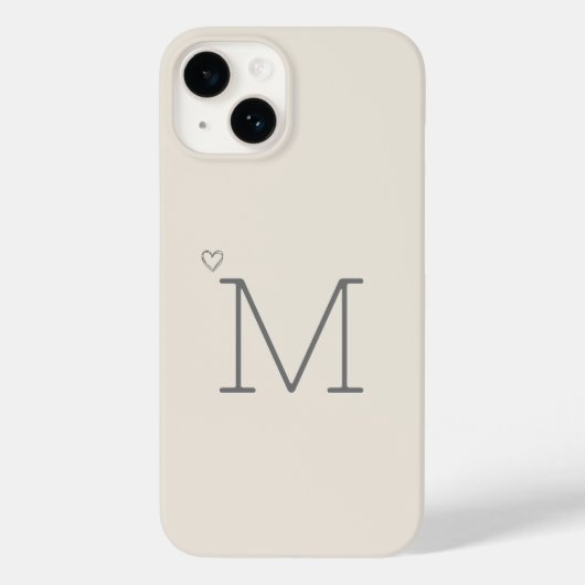 オーダーメイド モノグラム Case-Mate iPhoneケース (裏面)