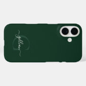 オーダーメイド モノグラム Case-Mate iPhoneケース iPhone 16ケース (裏面 (横))
