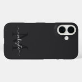 オーダーメイド モノグラム Case-Mate iPhoneケース iPhone 16ケース (裏面 (横))
