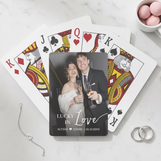 オーダーメイド ラッキー イン ラブ 結婚式の引出物 トランプ
