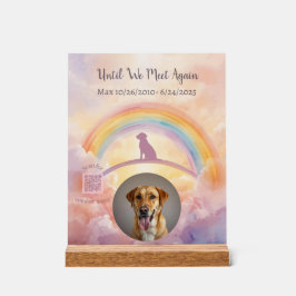 オーダーメイド ラブラドール・レトリーバー 追悼 アクリル サイン