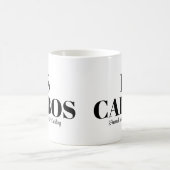 オーダーメイド ロス・カボス 目的地 ウェディング ウェルカム コーヒーマグカップ (中央)