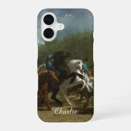 オーダーメイド ローザ・ボヌール 馬の市 iPhone 16ケース