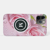 オーダーメイド ローズ ボホミアン フラワー ウォーターカラー Case-Mate iPhoneケース (裏面(横))