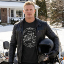 オーダーメイド ヴィンテージ バイクギフトTシャツ