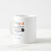 オーダーメイド 世界一の校長検索結果 コーヒーマグカップ (正面左)