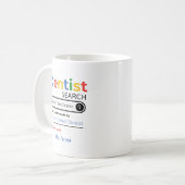オーダーメイド 世界一の歯医者さん検索結果 コーヒーマグカップ (正面左)