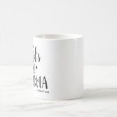 オーダーメイド 世界一の おばあちゃん 名前入り コーヒーマグカップ (中央)