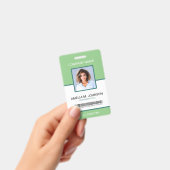 オーダーメイド 企業用社員写真IDバッジ バッジ (手持ち)