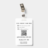 オーダーメイド 企業用 社員 ビジネス ロー クリップ バッジ (裏面 （クリップ付）)