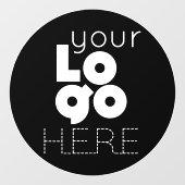 オーダーメイド 会社ロゴ ビジネス ドア 窓用シール ウィンドウサイン (シート)