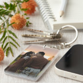 オーダーメイド 写真+テキスト フォトコラージュ キーチェーン (正面右)
