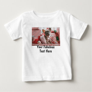オーダーメイド 写真&テキスト ベビーTシャツ