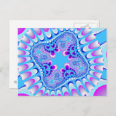 オーダーメイド 凍った花のポストカード ポストカード (正面/裏面)