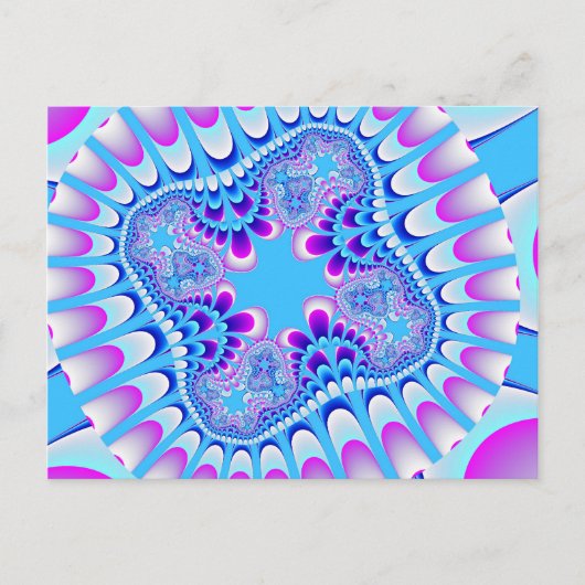 オーダーメイド 凍った花のポストカード ポストカード (正面)