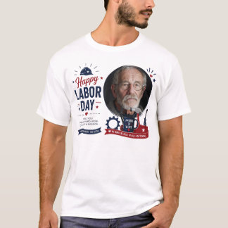 オーダーメイド 労働者の日 写真Tシャツ Tシャツ
