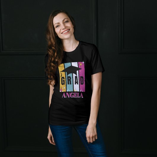 オーダーメイド 卒業記念 リトロ女子シャツ 2026 Tシャツ