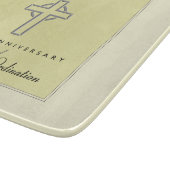 オーダーメイド、司祭の60周年エンボス カッティングボード (角)