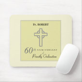 オーダーメイド、司祭の60周年エンボス マウスパッド (マウス)