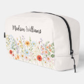 オーダーメイド 名前入り 水彩 カラフル 野の花 フラワー ドップキット (右コーナー)