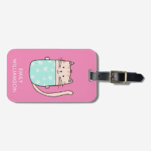 オーダーメイド 名前 かわいい猫のイラスト