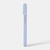 オーダーメイド 名前 シンプル おしゃれ モダン モノグラム iPhone 15ケース (左側面)