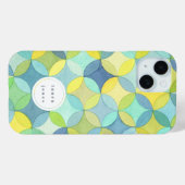 オーダーメイド 名前 水彩 円 パターン Case-Mate iPhoneケース (裏面 (横))