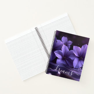 オーダーメイド 夢日記 ふじの花 ノートブック
