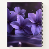 オーダーメイド 夢日記 ふじの花  ノートブック (裏面)
