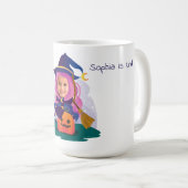 オーダーメイド 女の子の顔 コーヒーマグカップ (正面右)