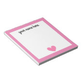オーダーメイド 女の子 文房具 ノート (アングル)