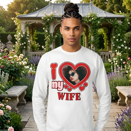 オーダーメイド 妻大好き Tシャツ