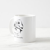 オーダーメイド 婚約カップル 婚約 コーヒーマグカップ (正面左)