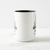 オーダーメイド 子供の名前入り 父の日 ギフト 木 Daddy Dad マグカップ (中央)